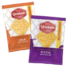 Uniekaas geraspte kaas mild of pittig